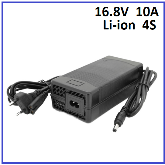 Зарядний пристрій Vicom для Li-Ion 16.8V 4S до 10A штекер 5.5х2.5, фото 1