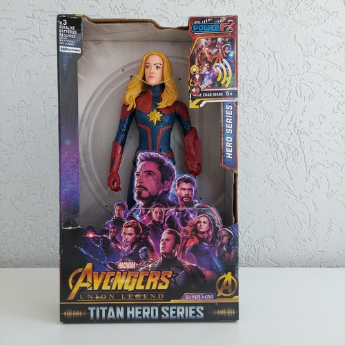 Фігурка "Супергерої MARVEL: Капітан Марвел" Avengers Captain Marvel іграшка звуки 27 см.(9916), фото 1