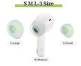 Силіконові амбушури ear tips OnePlus Buds Pro 2 OnePlus Buds Pro 3 Nord Buds 2 Buds Pro Ace 2 Buds 4 пари, фото 4