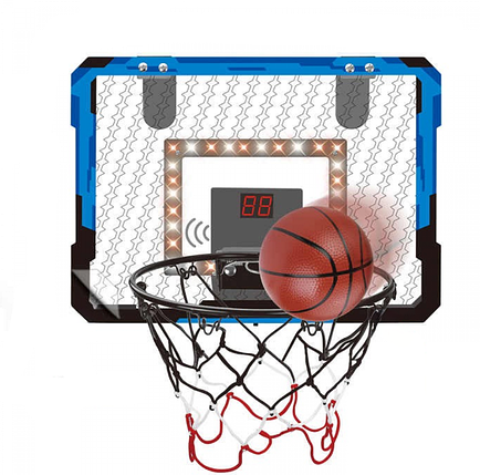 Баскетбольне кільце з табло Basketball Net 9702, синє, фото 1