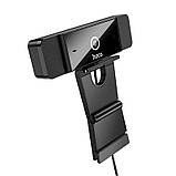 Веб-камера HOCO D100 2MP, черная, фото 4