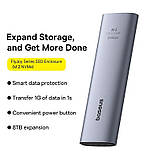 Кишеня SSD Baseus FlyJoy M.2 NVMe 8TB B00760600811-01, сірий, фото 9