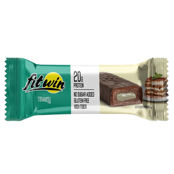 Протеїновий батончик без цукру "Тирамісу", FitWin, 60 г