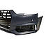 Передній Бампер в Зборі для Audi A4 B9 2015-2019 S-Line Full Black + Захист, фото 8