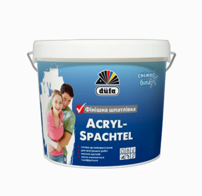 Шпаклівка Acryl Spachtel Dufa 3.5 кг, фото 1