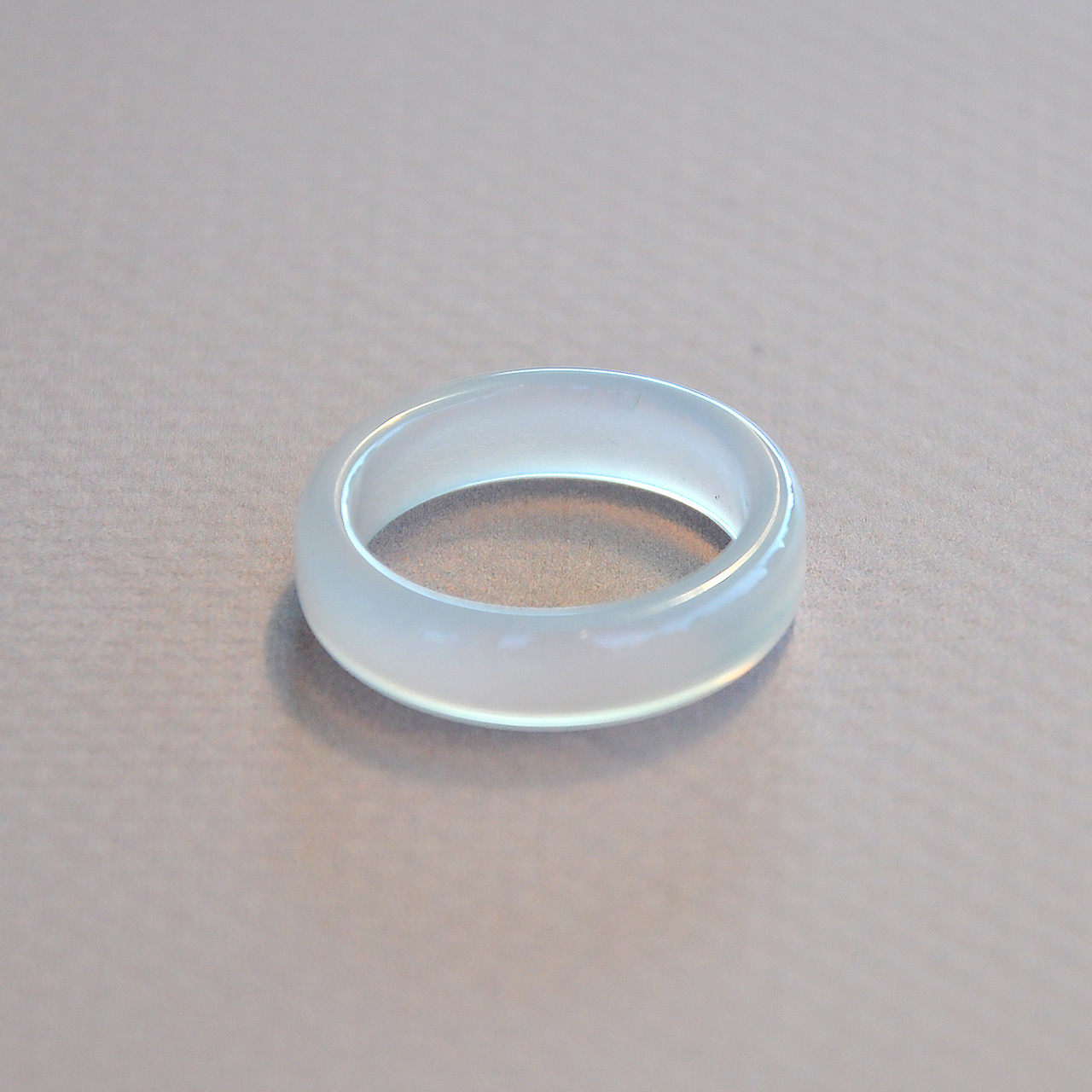 Каблучка з каменю агат РОЗМІР 18.5, фото 1