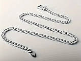 Металевий жіночий пояс ланцюг silver, фото 2