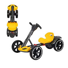 Дитячий електромобіль GO KART F1 з пультом, EVA-колеса, Bluetooth, музика, фото 2