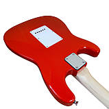 Електрогітара J8 ST42R / RED + ключі + кабель, фото 5