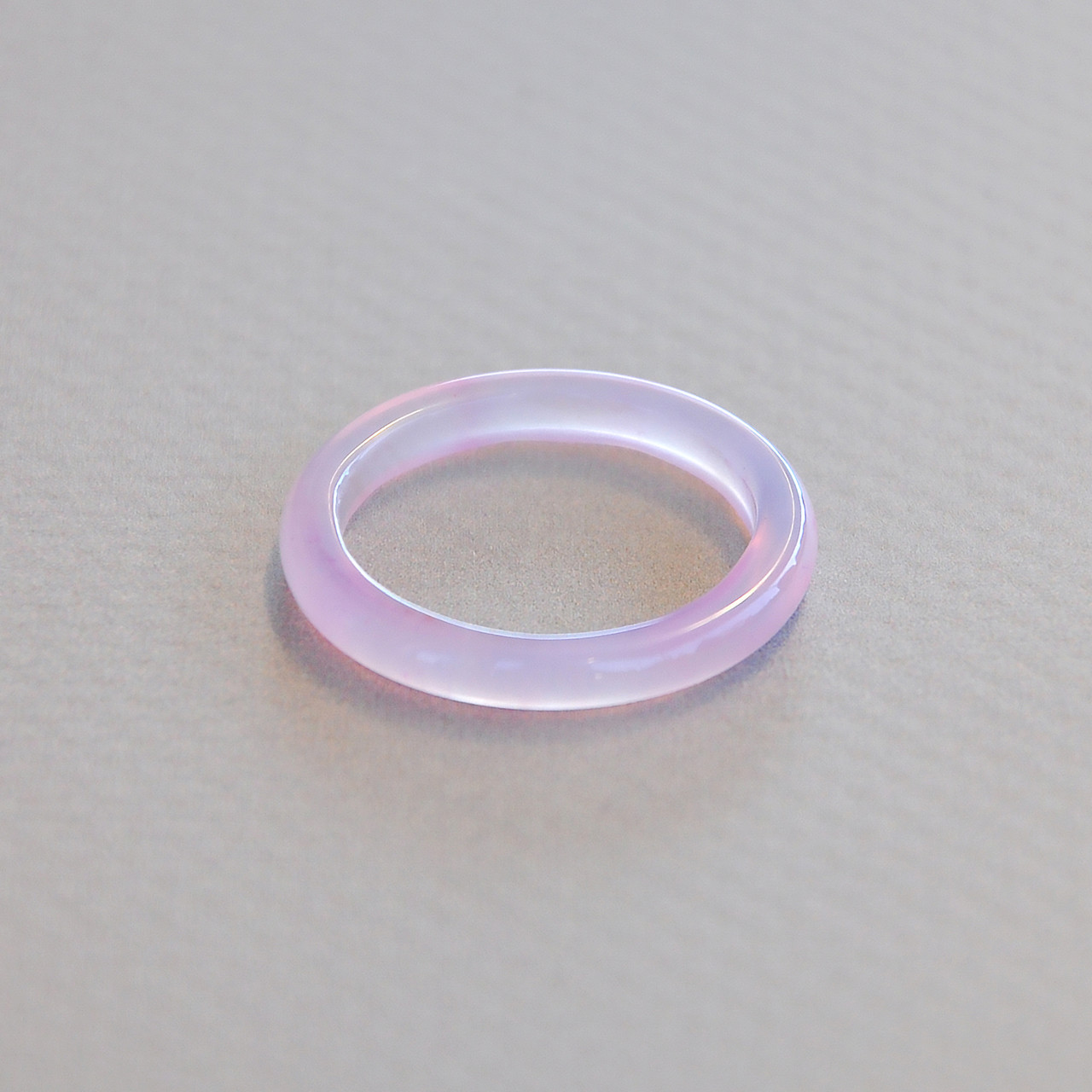 Каблучка з каменю агат РОЗМІР 18, фото 1