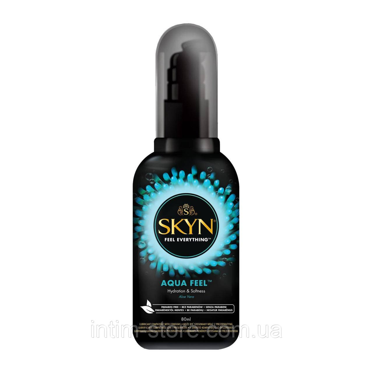 Лубрикант на водній основі SKYN Aqua Feel 80 мл, фото 1
