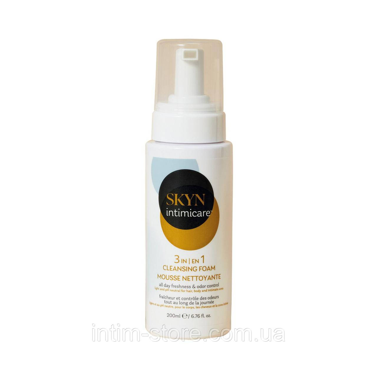 Піна для інтимного догляду SKYN Intimicare 3 in 1 Cleansing Foam 200 мл, фото 1