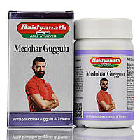 Медохар Гуггул Байдинах Medohar Gugulu Baidyanath , 120 tab для похудения, снижения веса Комплекс для улуч