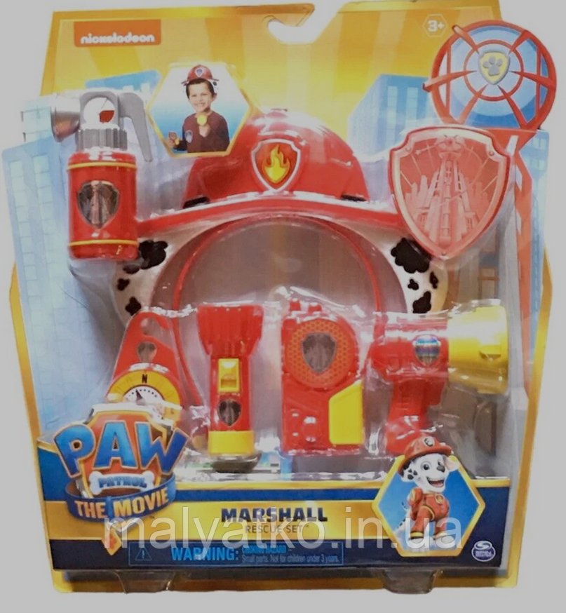 Набір тематичний Щенячий Патруль Маршал Paw Patrol The Movie Marshall Rescue, фото 1