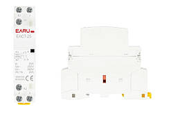 Модульний контактор 25A 2P 1NO1NC керований автомат