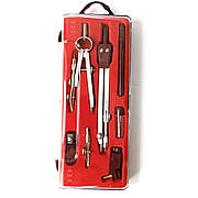 Набір для креслення, 7 предметів, готовальня