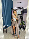Костюм трійка Топ , шорти та накидка 5835 ес, фото 4