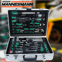 Набір інструментів BRÜDER MANNESMANN M29075 Автомобільний набір інструментів 108 шт Набір інструментів для дому у валізі