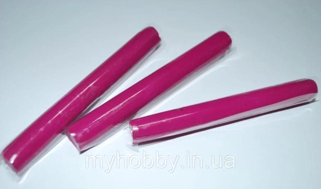 Полімерная глина Пластішка, №0111 маджента, 17 г, фото 1