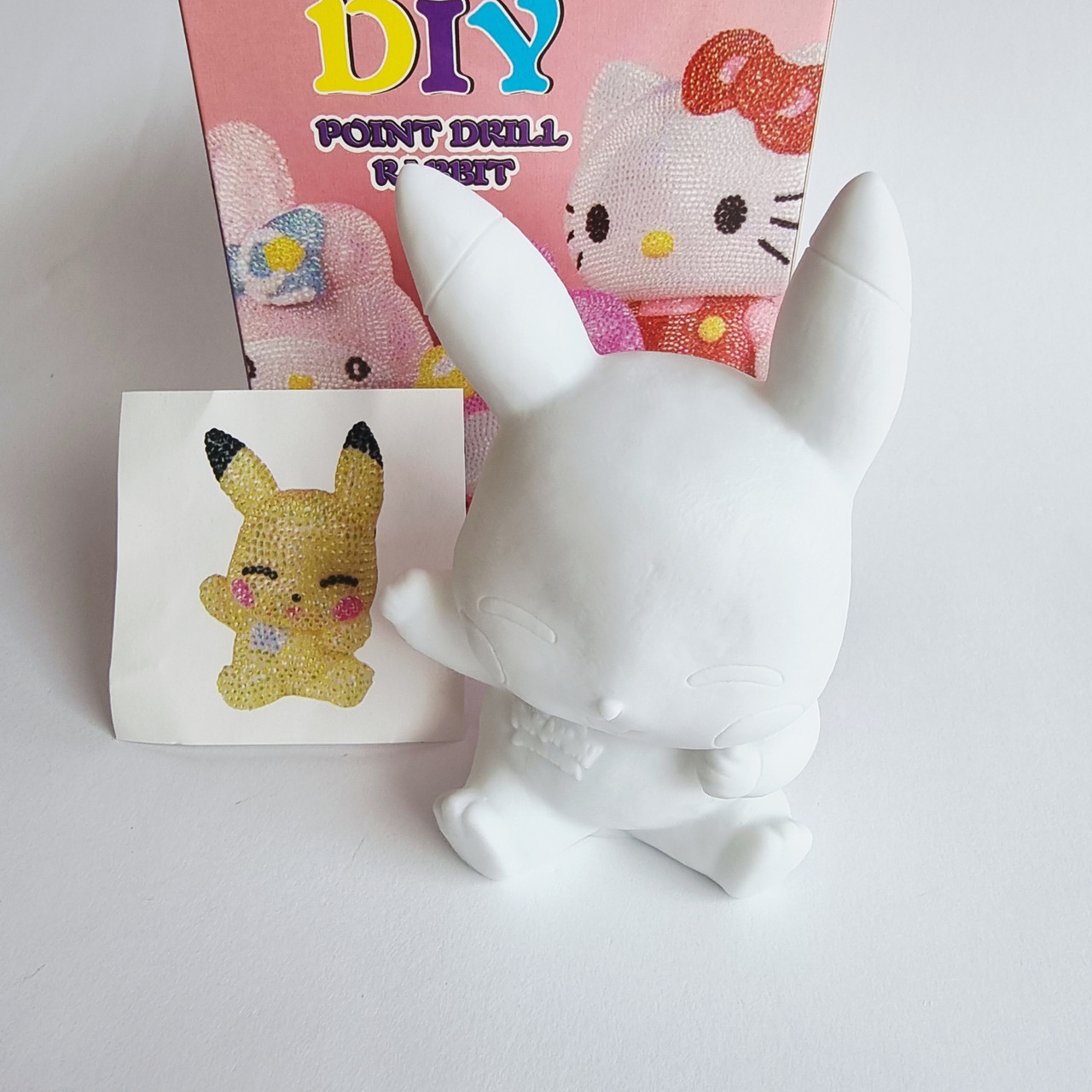 Набір для творчості алмазна мозайка фігурка Пікачу, 10 см, фото 1