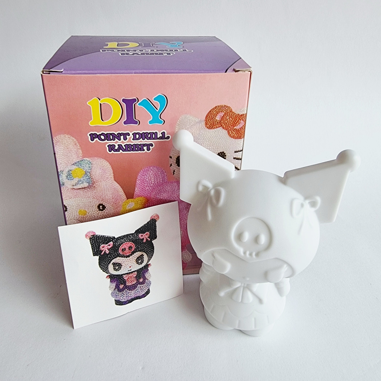 Набір для творчості алмазна мозайка фігурка Куромі, 10 см, фото 1