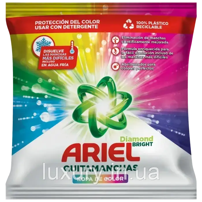 Плямовивідник Ariel Color Diamond Bright, для білого,150 г