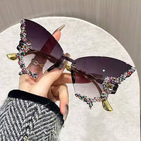 Окуляри в стразах Крила метелики жіночі Avatar