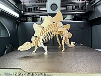 Стегозавр картка для самостійної збірки