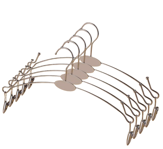 Плічка для спідньої білизни металеві Срібні 28 см, фото 1