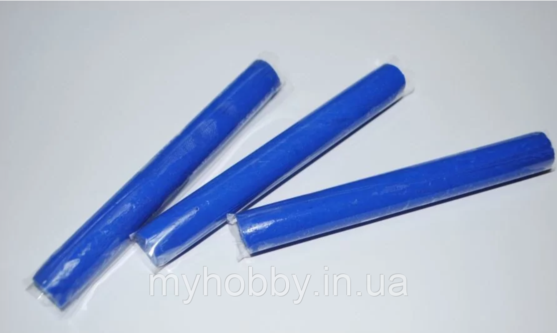 Полімерна глина Пластішка, №0114 лазурно синій, 17г, фото 1