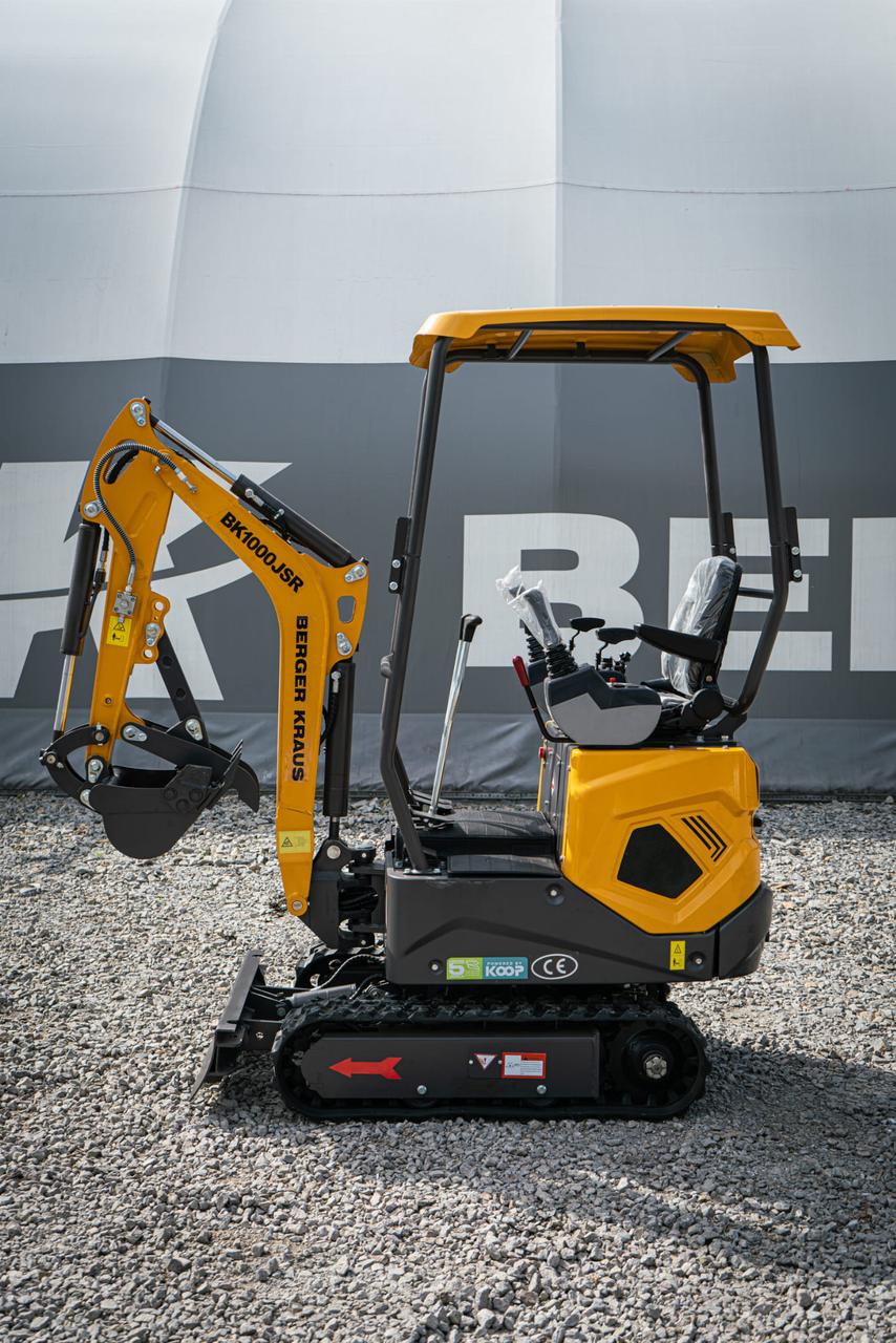 Міні-екскаватор Berger Kraus BK1000JSR + обладнання