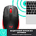 Миша бездротова Logitech M190 Wireless Red (910-005908), фото 5