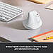 Миша бездротова Logitech Lift Vertical Ergonomic White (910-006475), фото 6