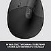 Миша бездротова Logitech Lift Left Vertical Ergonomic (910-006495) Graphite USB, фото 8