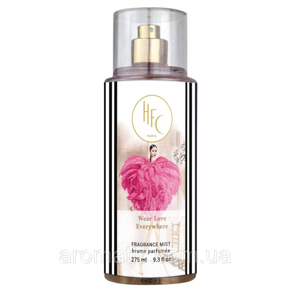 Парфумований спрей для тіла Haute Fragrance Company Wear Love Everywhere 275 мл, фото 1