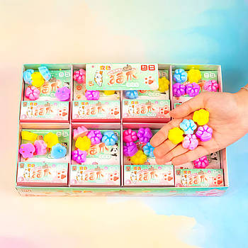 Іграшка антистрес міні Лапки, 2,5 см 24 набора в упаковці