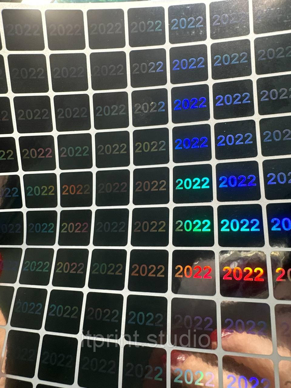 Квадратні 15 мм сріблясті 2022