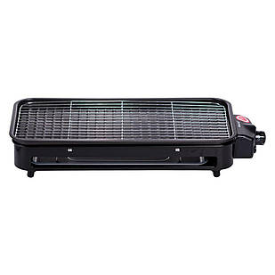 Електричний гриль  настільний чорний 1500 Вт Sokany SK-6112