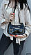 Сумка жіноча, чорна, фото 2