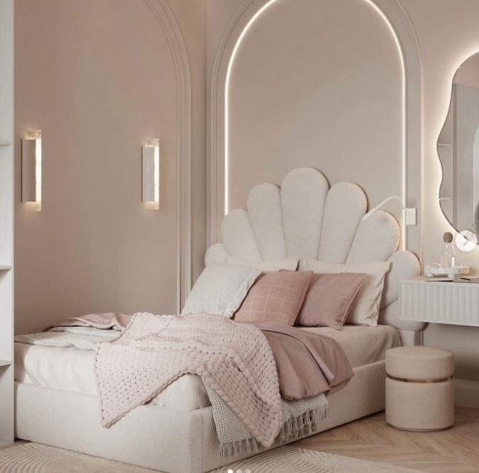 Ліжко дитяче м'яке Мушля, фото 1