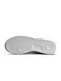Білі жіночі шкіряні кросівки Nike Air Force 1 07’ LV8 Utility All White Демісезонні кросівки Найк Аір Форс 1, фото 5