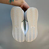 Білі шкіряні жіночі кросівки кроссовки Nike Cortez White Демісезонні кеди Найк Кортез, фото 3