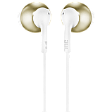 Навушники вкладки JBL T205 дротова гарнітура Rose Gold (JBLT205RGD), фото 2