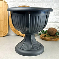 Вазон Леон з підставкою 41см граніт Алеана, фото 3