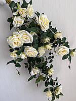 Ампельний кущ троянди . Декоративний кущ троянд ( молочна , 85 см ), фото 8
