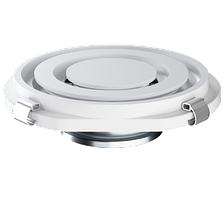 PCircle 1602 гіпсовий дифузор прихованого монтажу в стелю із гіпсокартону, Ventmann (Литва)