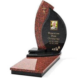 Комбіновані пам'ятники з фотосклом