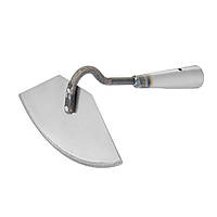 Cапка сапа тяпка мотика садова напівкругла без держака ширина леза 19.5 см (сталь марки 65Г)