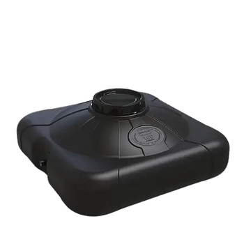 Душ літній 200л 970*970*440мм 3 шари чорний LITOLAN