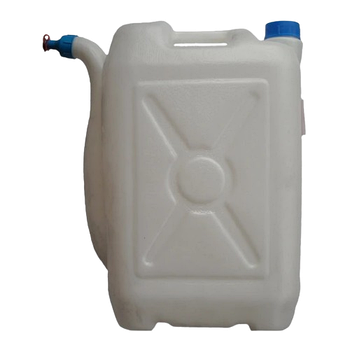 Каністра 20л з носиком біла LITOLAN